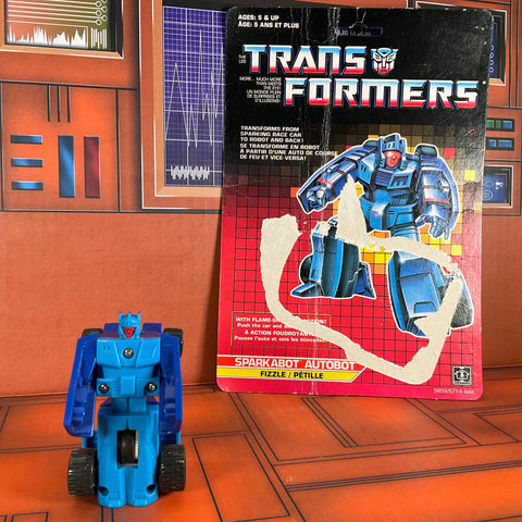 Transformers G1 - Fizzle w/ full cardback