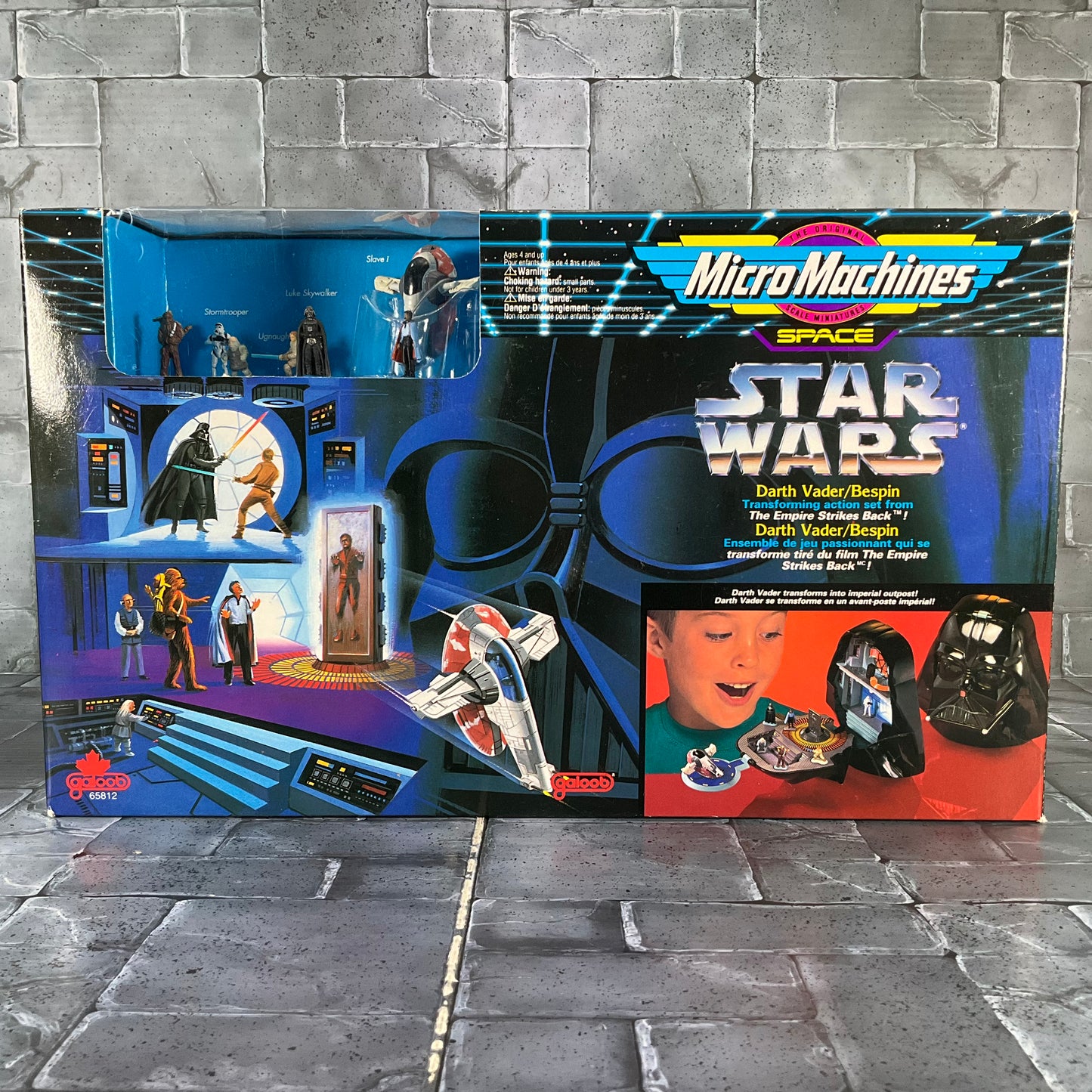 Star Wars: Micro Machines - Darth Vader Head / Bespin