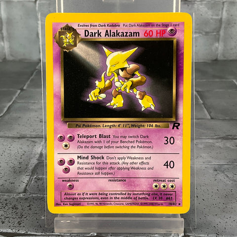 Dark Alakazam - 18/82 - Rare Unlimited #2