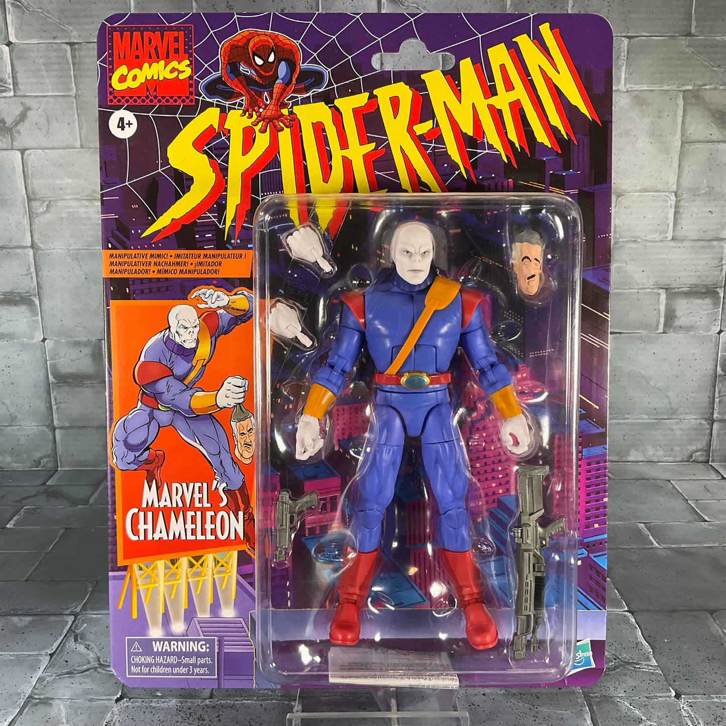 Marvel Legends: Carded Spider-Man Animated - Marvel’s Chameleon