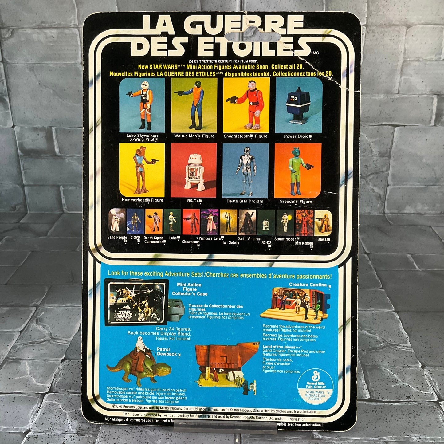 Vintage Kenner Star Wars - Hammerhead with Cardback