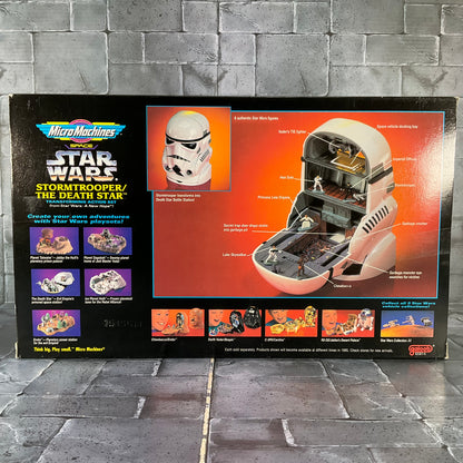 Star Wars: Micro Machines - Stormtrooper Head / Death Star