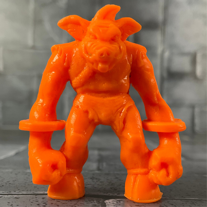 Monster in My Pocket Orange Jimmy Squarefoot #80