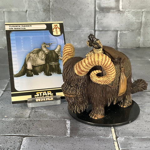 Star Wars Miniature 30/60 Tusken Raider on Bantha