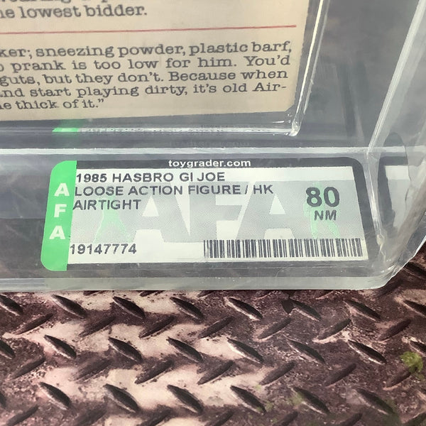 Graded Loose Airtight GI Joe AFA 80 NM