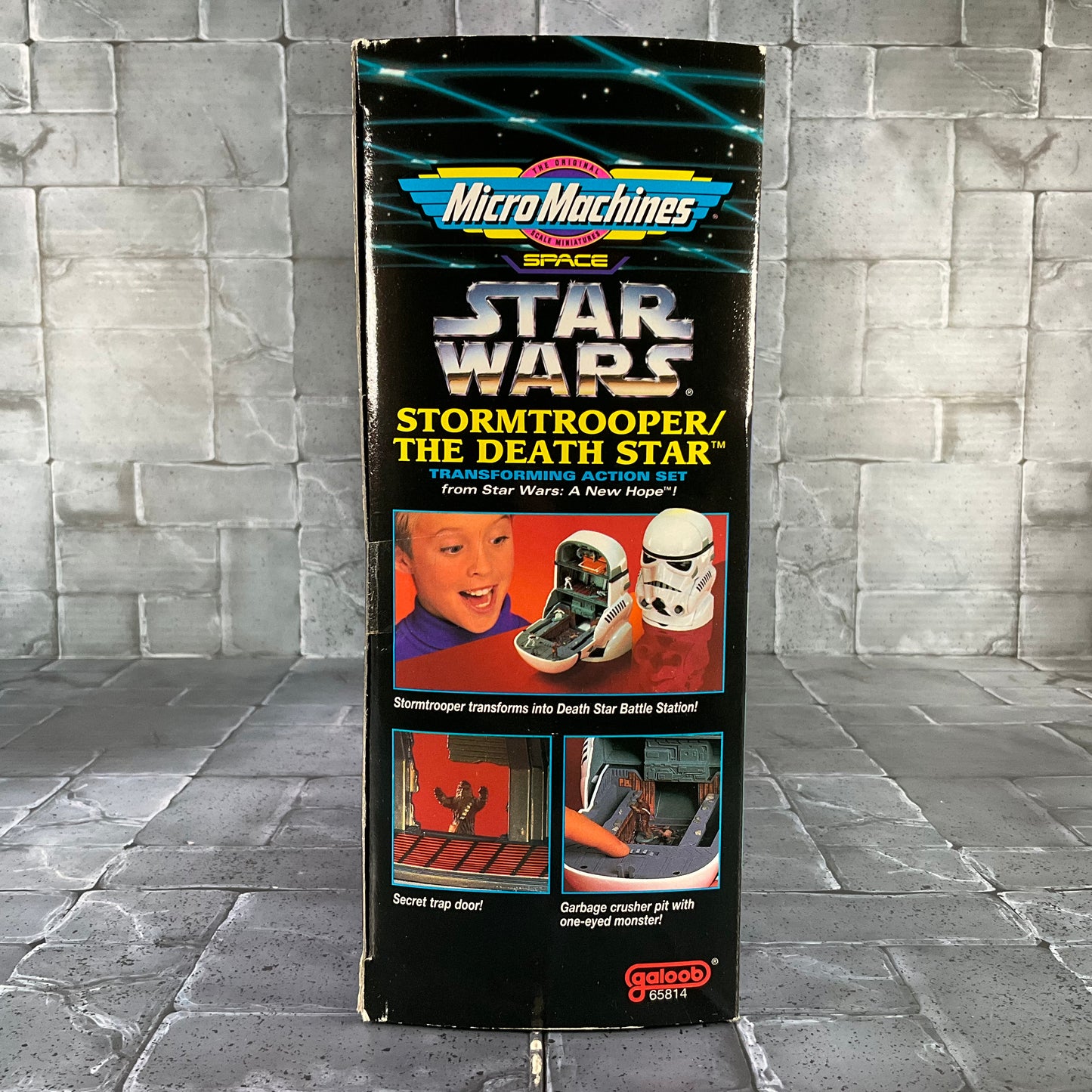 Star Wars: Micro Machines - Stormtrooper Head / Death Star
