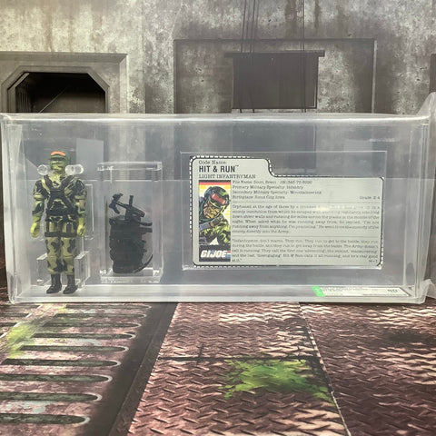 Graded Loose Hit & Run GI Joe AFA 80 NM