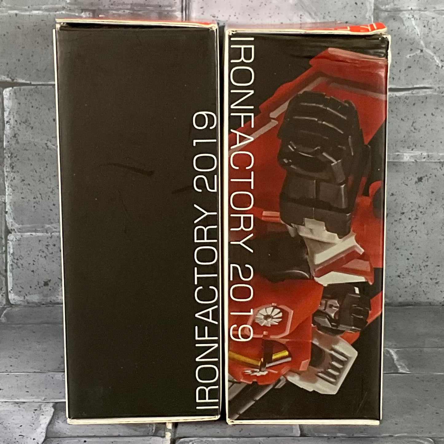 Transformers Seekers Iron Factory IF-EX20R with Upgrade Parts Red & Grey- Starscream like