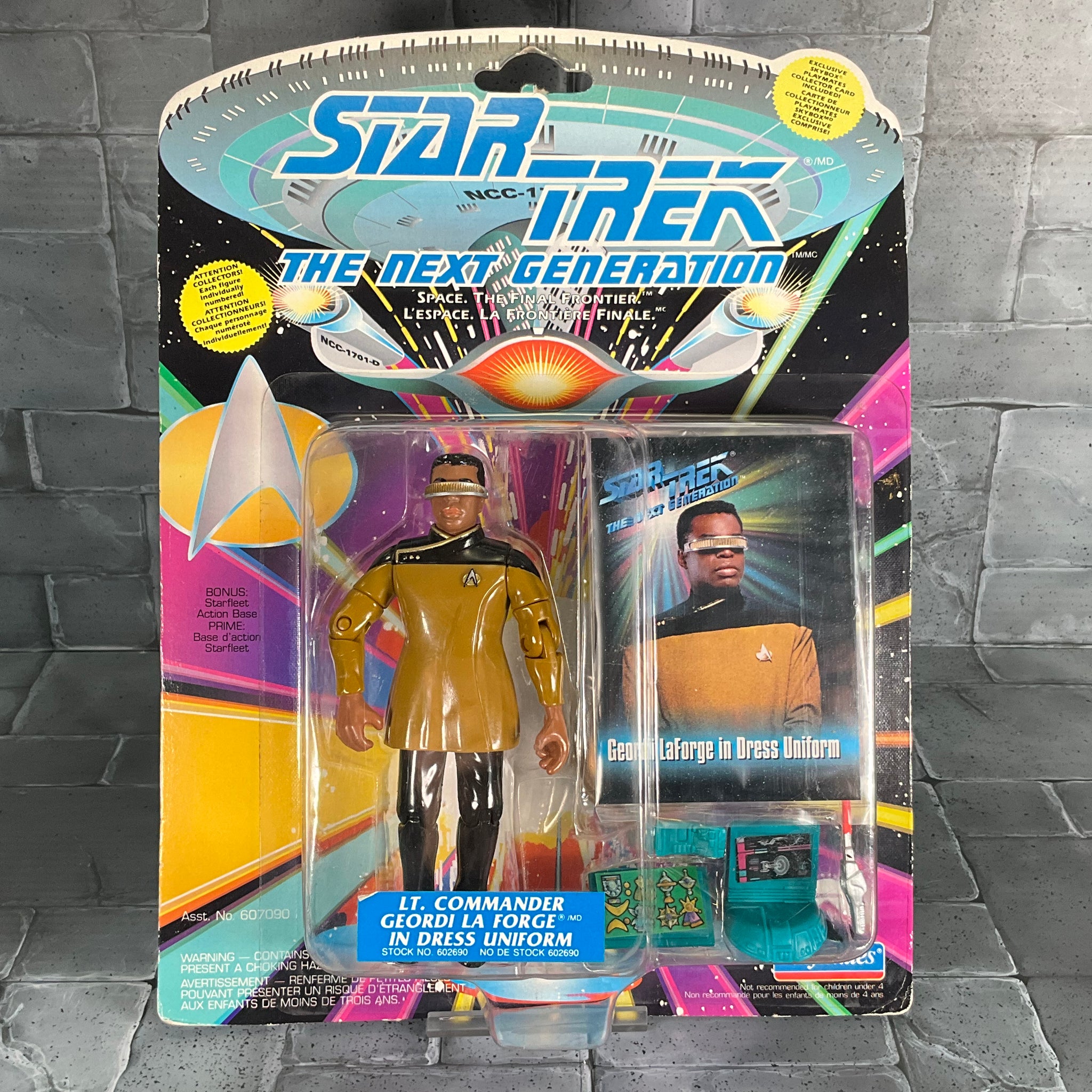 Playmates Star Trek Geordi La Forge in Dress Uniform