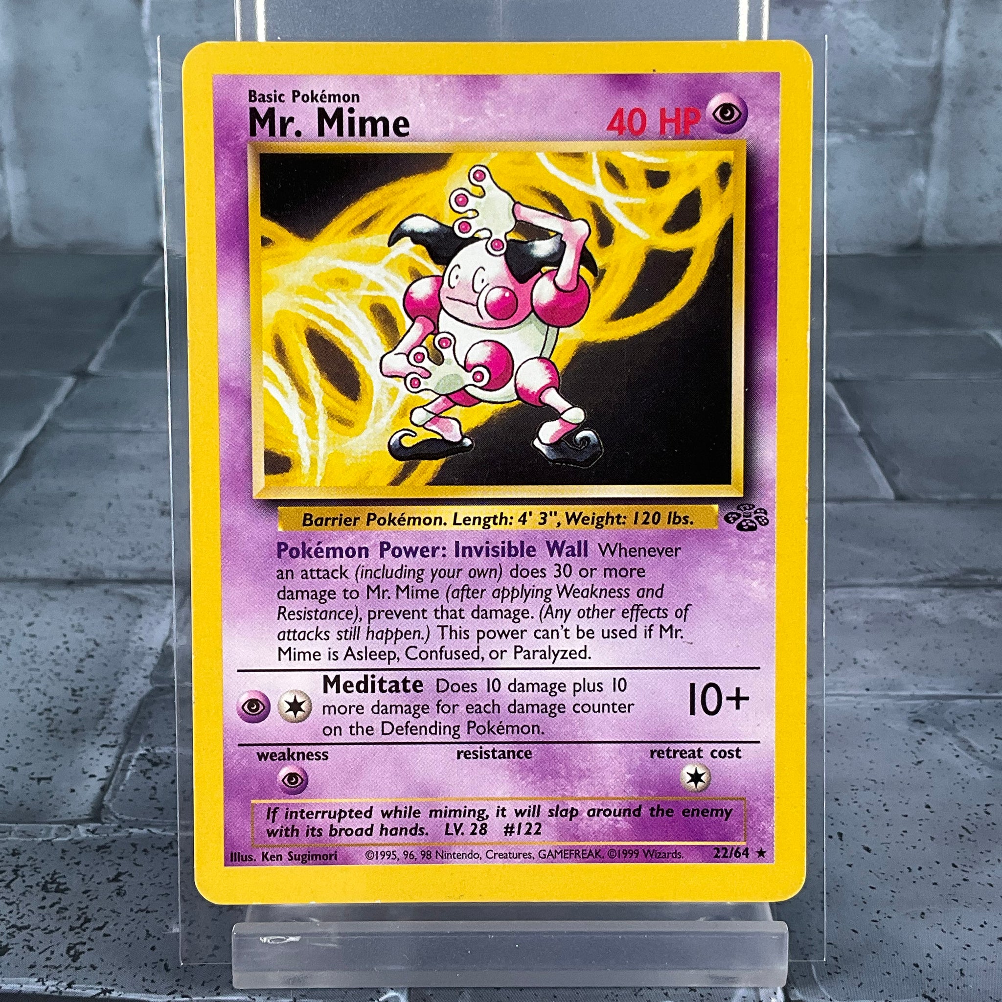 Mr. Mime - 22/64 - Rare Unlimited