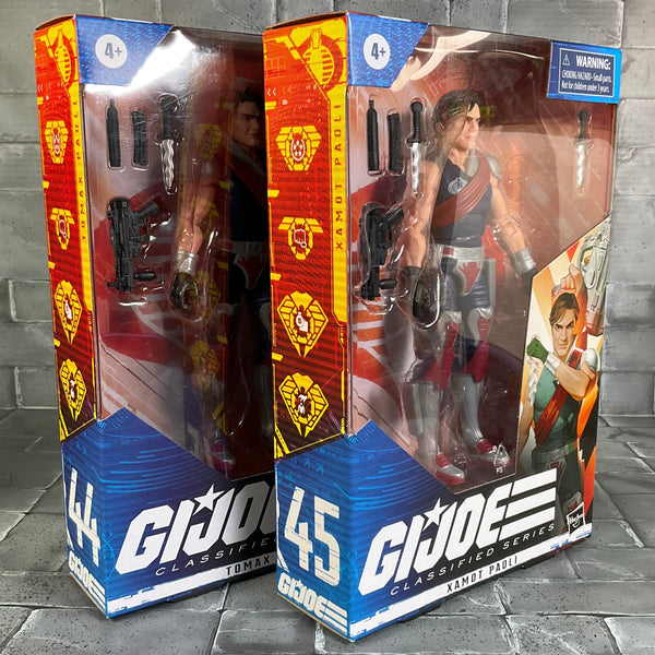 Gi Joe 1/12 Classified - The Twins Tomax and Xamot