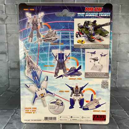 3rd Party Transformers - Fans Hobby MB-26 The Saber Team