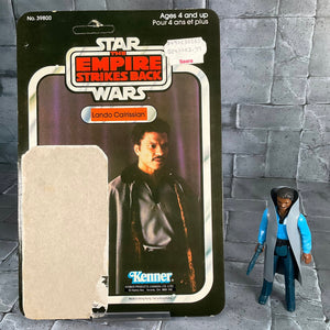 Vintage Star Wars Lando Calrissian With Unpunched Cardback