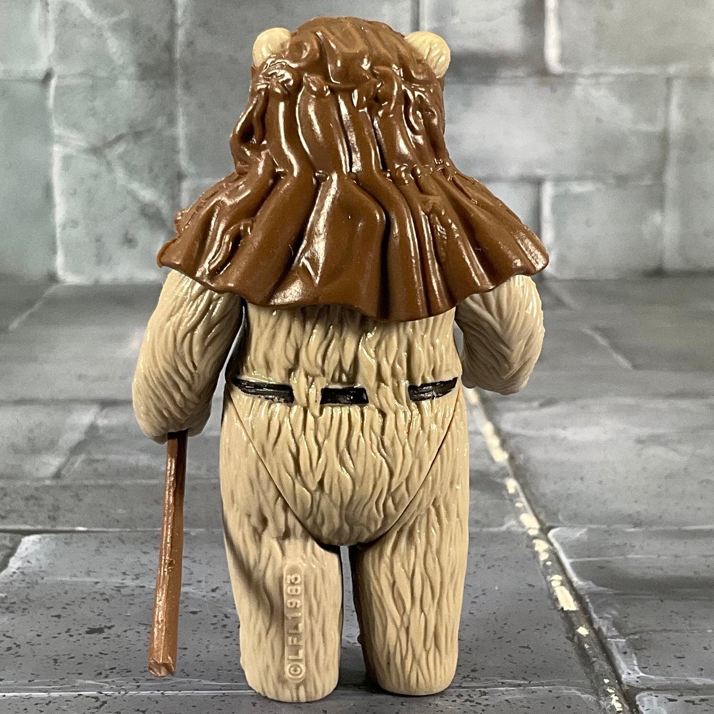 Vintage Kenner Star Wars - Chief Chirpa With Cardback