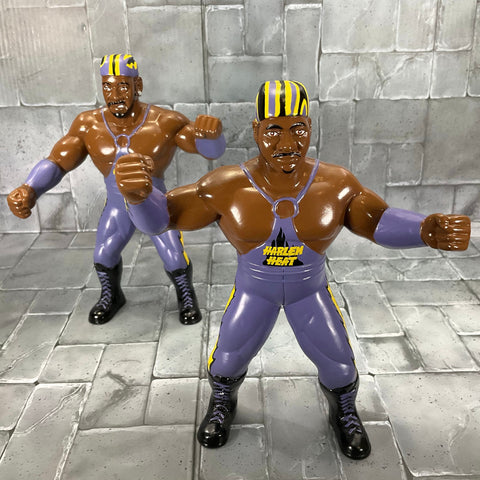 WCW Rubber Wrestlers - Harlem Heat Purple Outfit