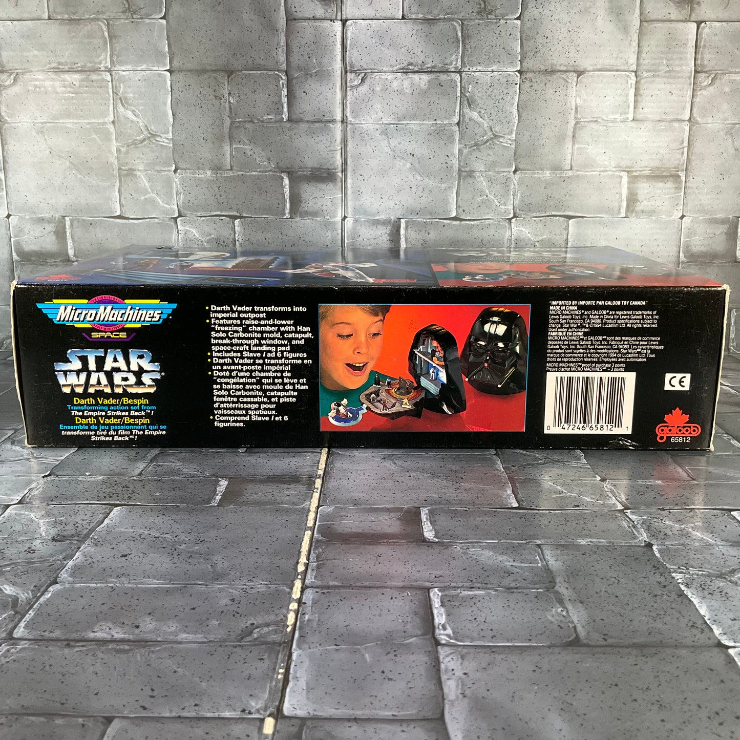 Star Wars: Micro Machines - Darth Vader Head / Bespin