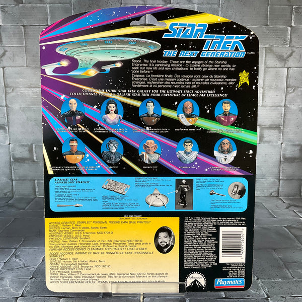 Star Trek: TNG - Commander William Riker (Playmates, 1992)