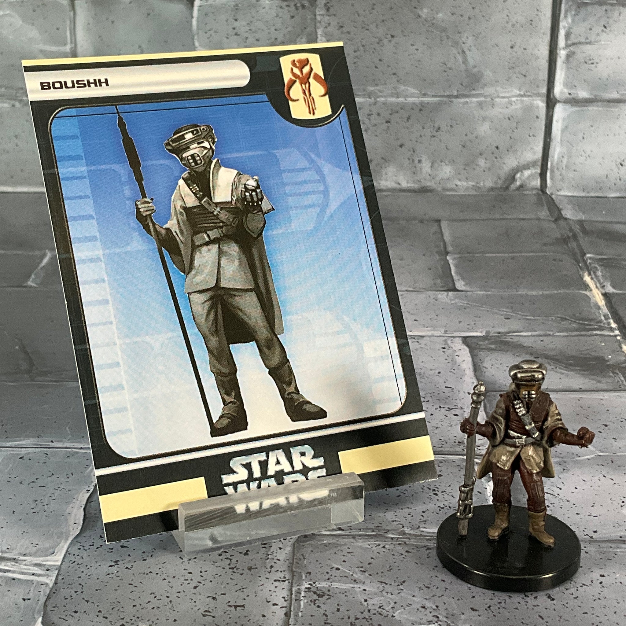 Star Wars Miniatures 22/60 Boushh