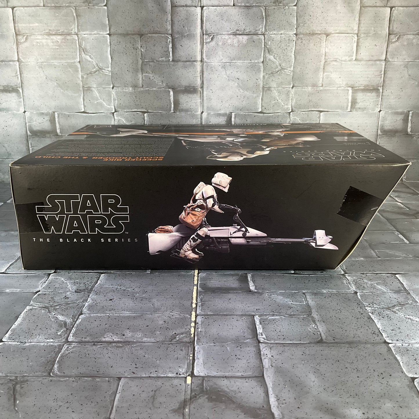 Star Wars: Black Series - Speeder Bike Scout Trooper & The Child Grogu