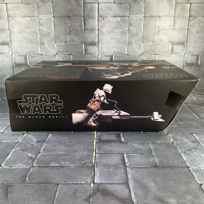Star Wars: Black Series - Speeder Bike Scout Trooper & The Child Grogu