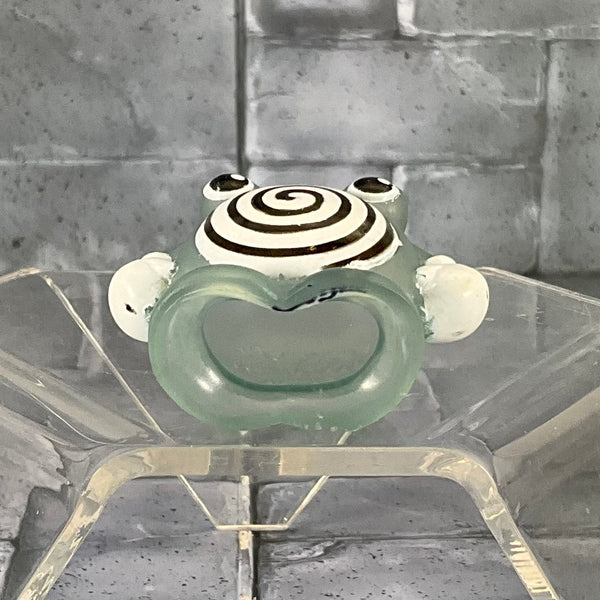 Vintage Pokémon Bandai Finger Puppet Figure - Poliwhirl