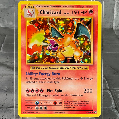 Charizard - 11/108 - Holo Rare