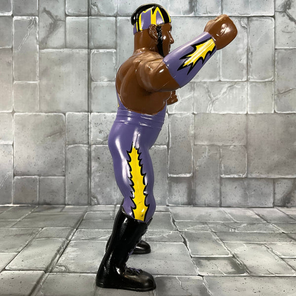 WCW Rubber Wrestlers - Harlem Heat Purple Outfit