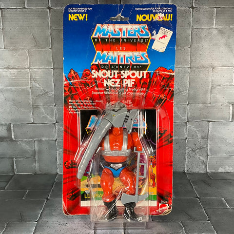 1985 Mattel Masters of the Universe Snout Spout MOC