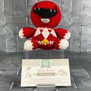 Winter Berries - Crocheted Red Ranger
