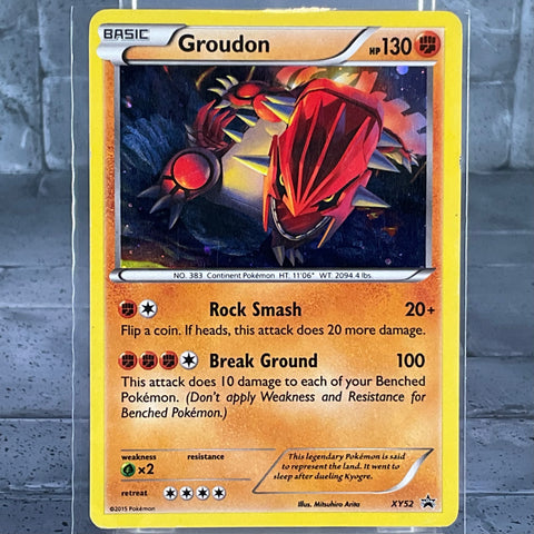 Groudon EX - XY52 - Promo Holo