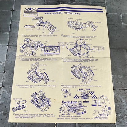 Vintage GI Joe - Bomb Disposal Vehicle