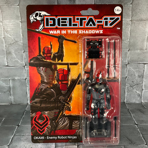 Delta-17 War in the Shadows Enemy Robot Ninjas