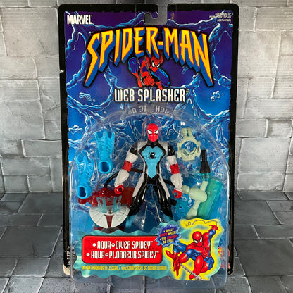 Spider-Man: Web Splasher - Aqua Diver Spidey (Toy Biz)