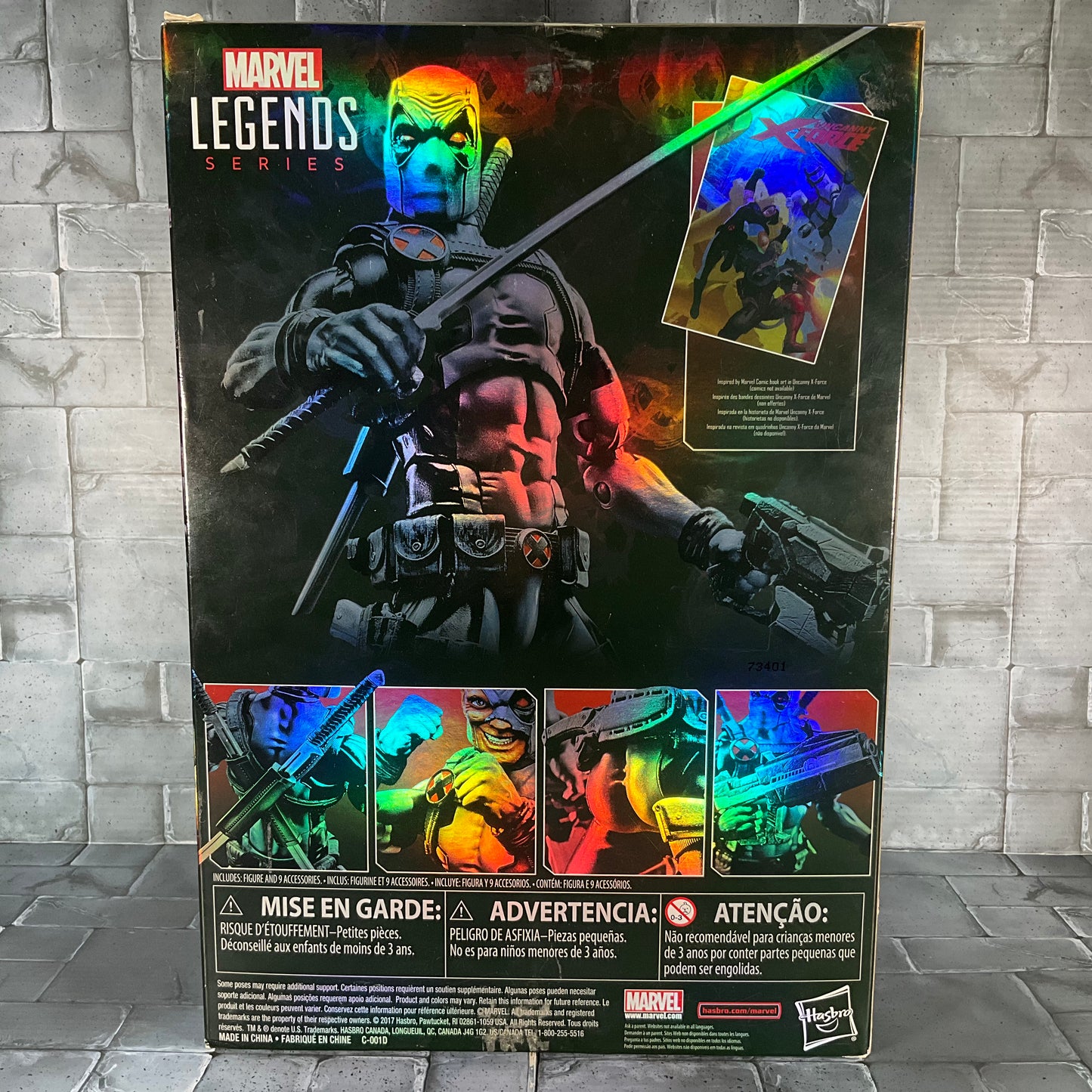 Marvel Legends: Deadpool Uncanny X-force 12" (Resealed)