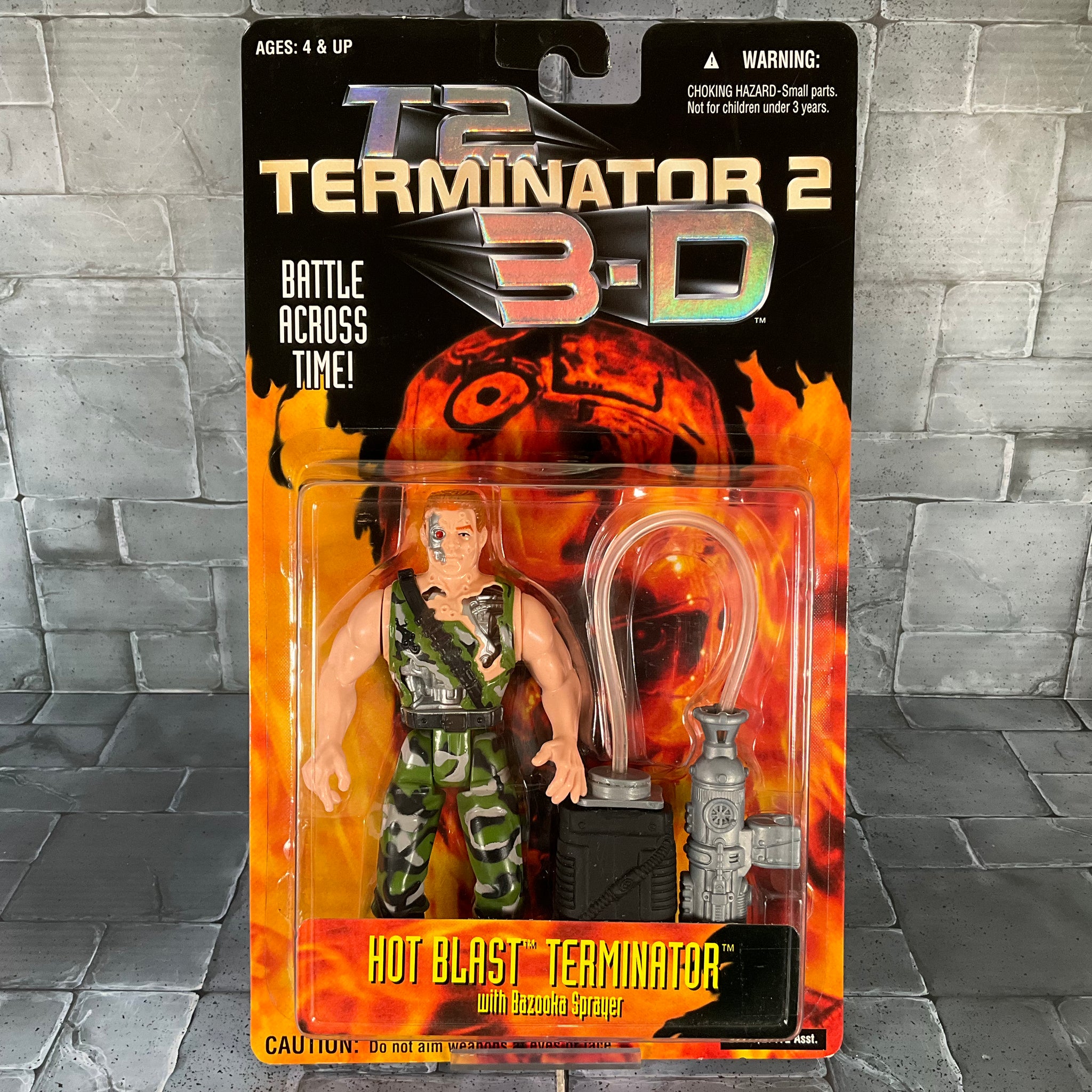 T2 Terminator 3-D: Hot Blast Terminator (Kenner)