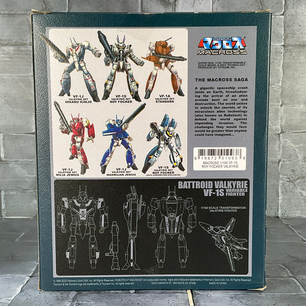 Macross Battroid Valkyrie Roy Focker VF-1S Transformable 1/100 (Toynami, 2020)