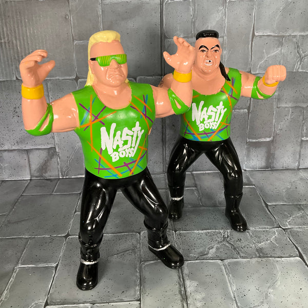WCW Rubber Wrestler Nasty Boys