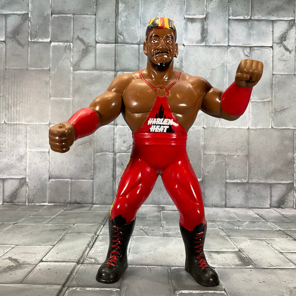 WCW Rubber Wrestlers Harlem Heat Red Outfit