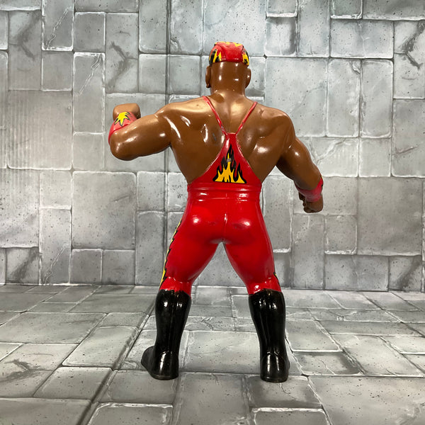 WCW Rubber Wrestlers Harlem Heat Red Outfit