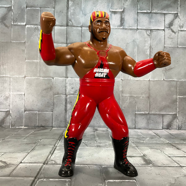 WCW Rubber Wrestlers Harlem Heat Red Outfit