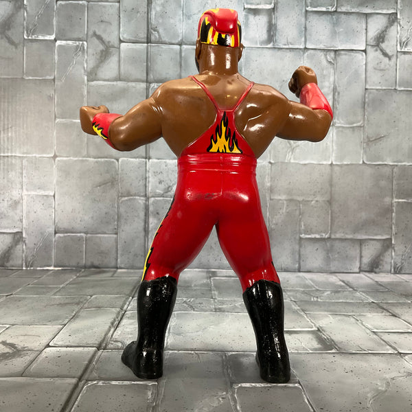 WCW Rubber Wrestlers Harlem Heat Red Outfit