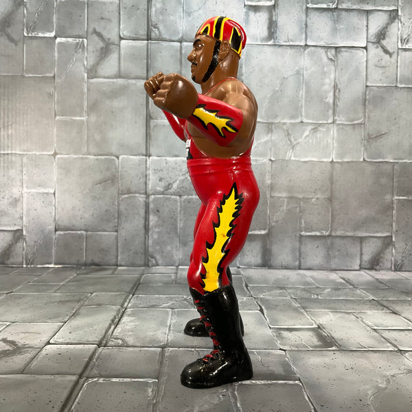 WCW Rubber Wrestlers Harlem Heat Red Outfit