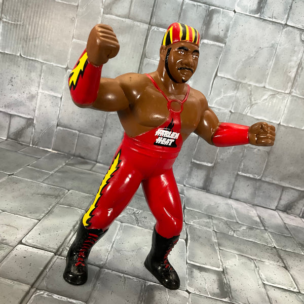 WCW Rubber Wrestlers Harlem Heat Red Outfit