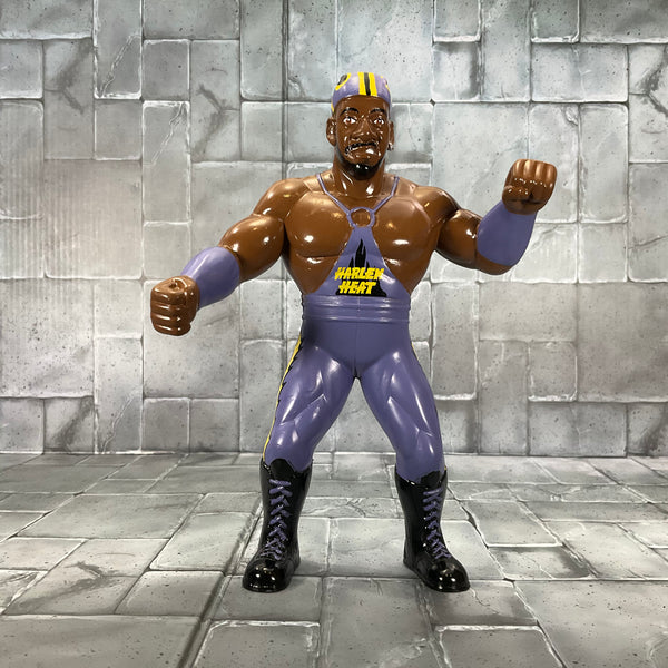 WCW Rubber Wrestlers Harlem Heat Purple Outfit