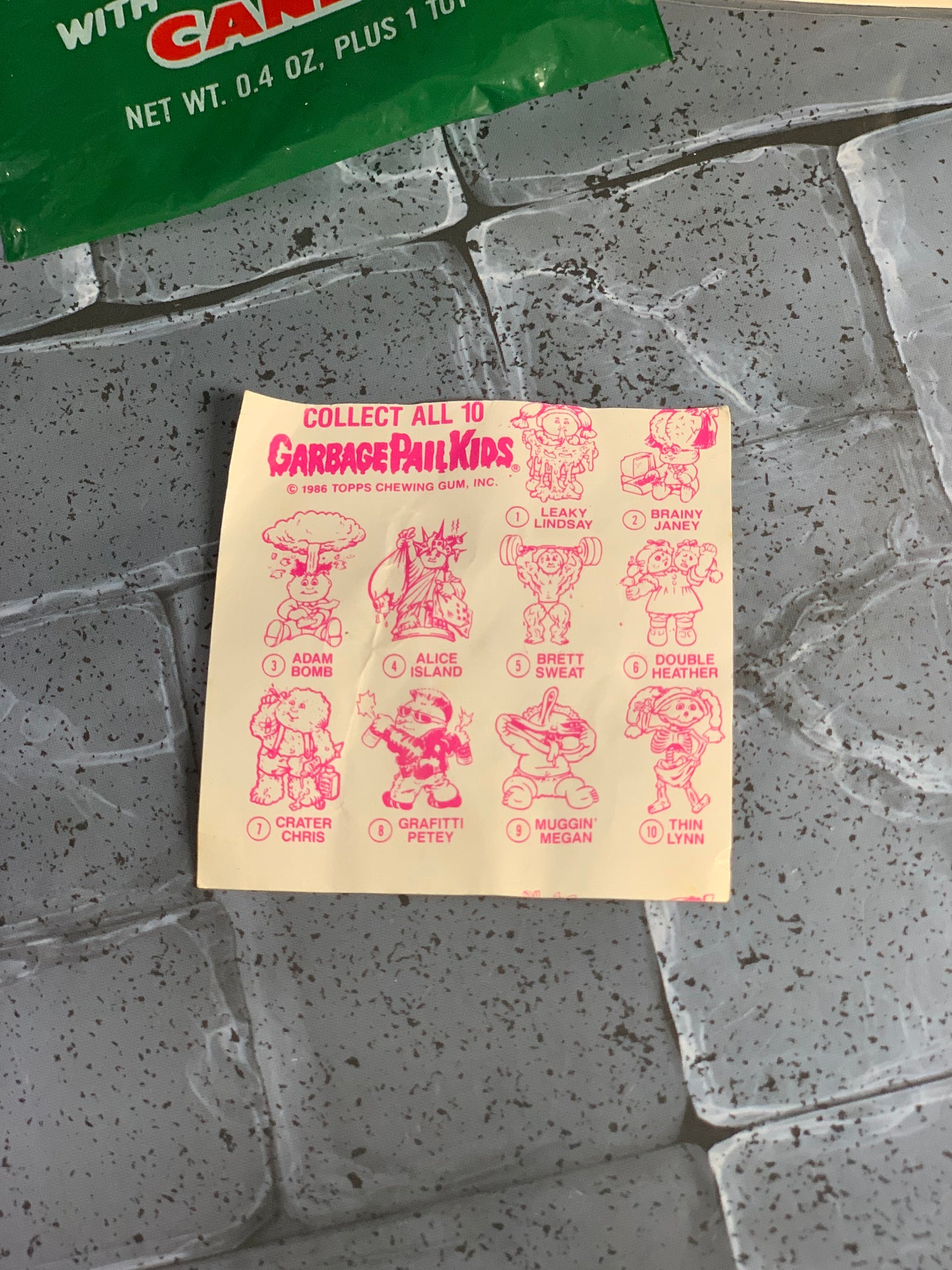 GPK Garbage Pail Kids Cheap Toys Mystery Bag
