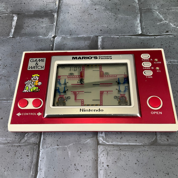 Nintendo Game & Watch: Mario’s Cement Factory