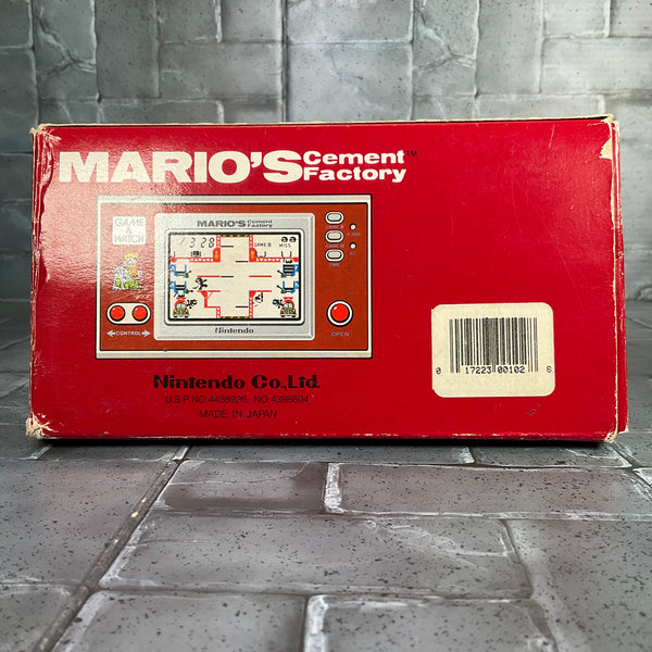 Nintendo Game & Watch: Mario’s Cement Factory