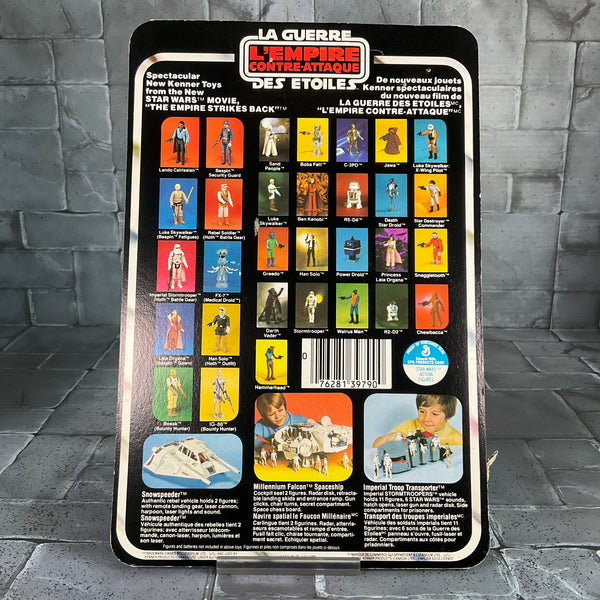 Vintage Star Wars Hoth Han Solo With Unpunched Cardback
