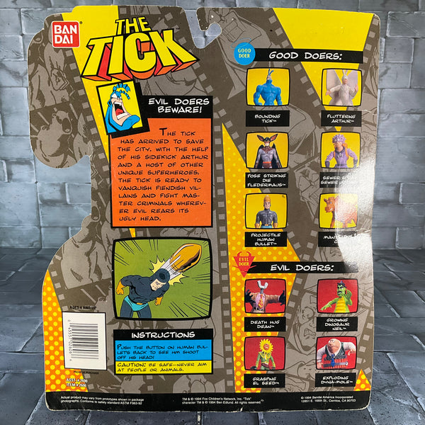 Bandai: The Tick - “Projectile” Human Bullet