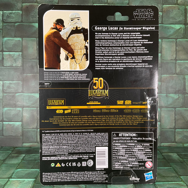 Star Wars Black Series 6” George Lucas Stormtrooper